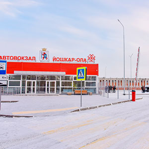 Наливной пол в Новосибирске для автовокзала